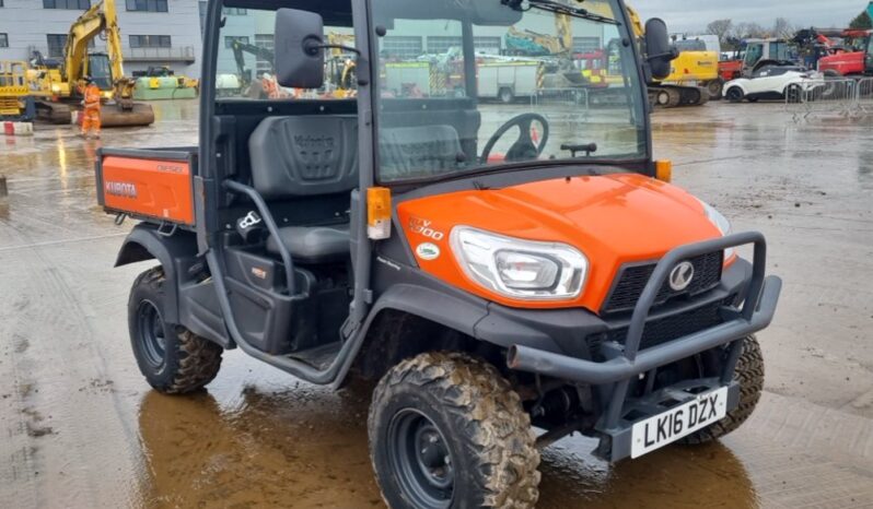 2016 Kubota RTVX900 Utility Vehicles For Auction: Leeds – 22nd, 23rd, 24th & 25th January 25 @ 8:00am full