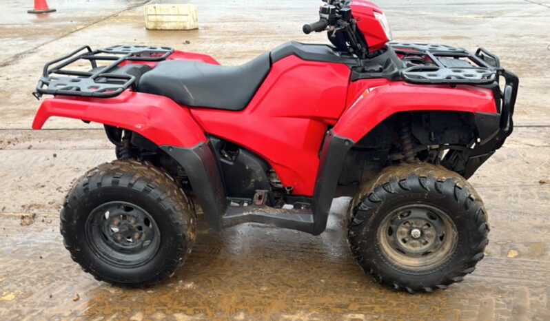 2021 Honda TRX520FM6 ATVs For Auction: Leeds – 22nd, 23rd, 24th & 25th January 25 @ 8:00am full