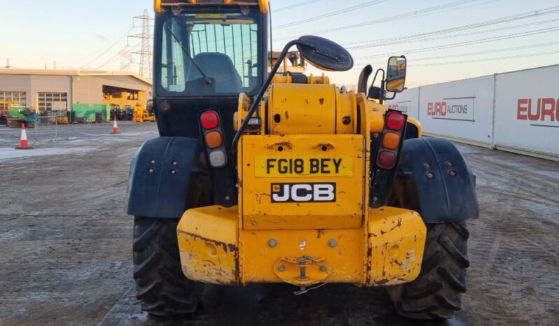 2018 JCB 540-140 Hi Viz Telehandlers For Auction: Leeds – 22nd, 23rd, 24th & 25th January 25 @ 8:00am full