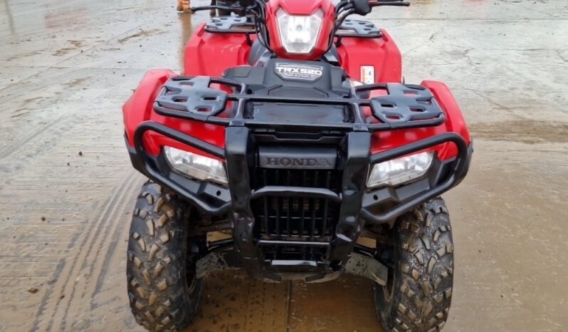 2022 Honda TRX520FM6 ATVs For Auction: Leeds – 22nd, 23rd, 24th & 25th January 25 @ 8:00am full