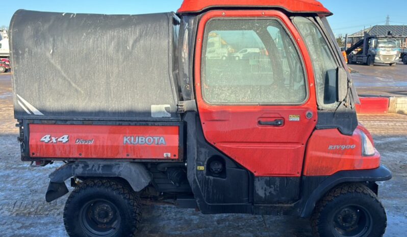 2010 Kubota RTV900-EU Utility Vehicles For Auction: Leeds – 22nd, 23rd, 24th & 25th January 25 @ 8:00am full