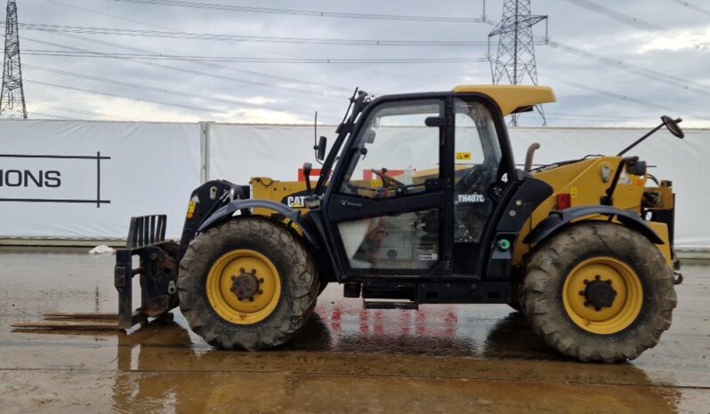 2013 CAT 407C Telehandlers For Auction: Leeds – 22nd, 23rd, 24th & 25th January 25 @ 8:00am full