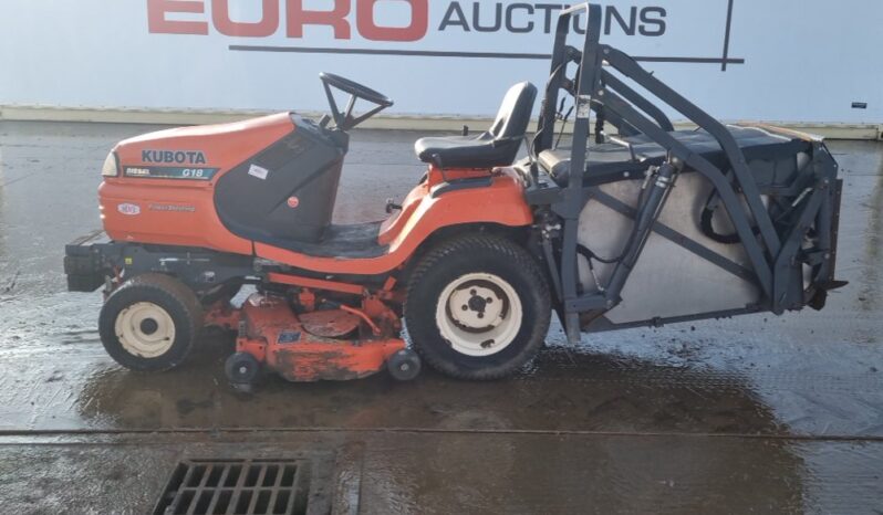 Kubota G18 Lawnmowers For Auction: Leeds – 22nd, 23rd, 24th & 25th January 25 @ 8:00am full