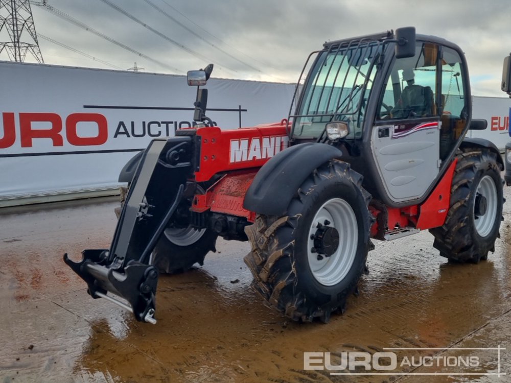 2016 Manitou MT732-100D Telehandlers For Auction: Leeds – 22nd, 23rd, 24th & 25th January 25 @ 8:00am