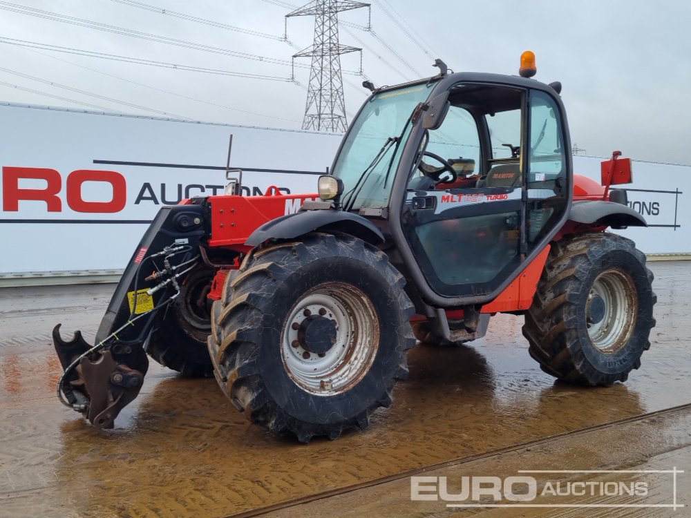 Manitou MLT627T Telehandlers For Auction: Leeds – 22nd, 23rd, 24th & 25th January 25 @ 8:00am