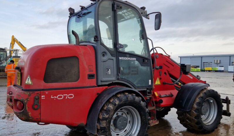 2013 Weidemann 4070 CX100 T Telehandlers For Auction: Leeds – 22nd, 23rd, 24th & 25th January 25 @ 8:00am full