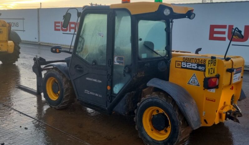 2018 JCB 525-60 Hi Viz Telehandlers For Auction: Leeds – 22nd, 23rd, 24th & 25th January 25 @ 8:00am full