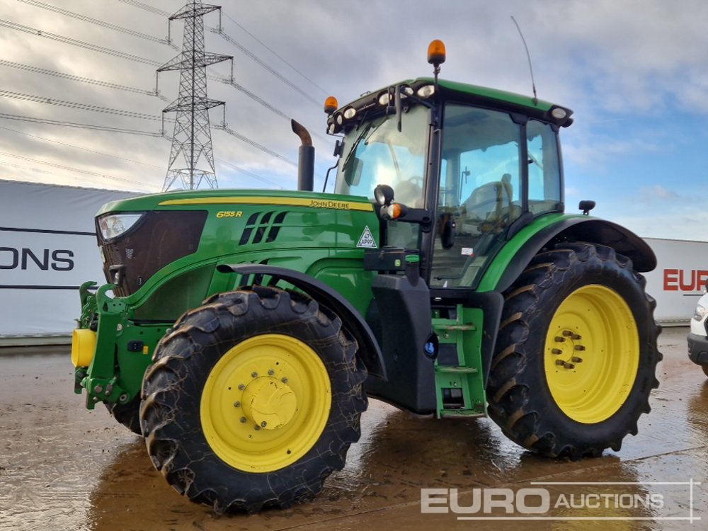 2017 John Deere 6155R Tractors For Auction: Leeds – 22nd, 23rd, 24th & 25th January 25 @ 8:00am