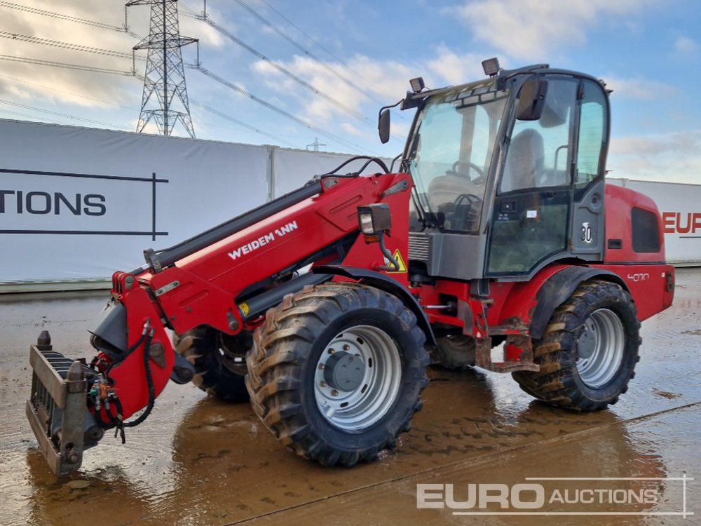 2013 Weidemann 4070 CX100 T Telehandlers For Auction: Leeds – 22nd, 23rd, 24th & 25th January 25 @ 8:00am