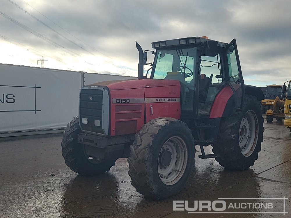 Massey Ferguson 4WD Tractor, 3 Spool Valves, A/C Tractors For Auction: Leeds – 22nd, 23rd, 24th & 25th January 25 @ 8:00am