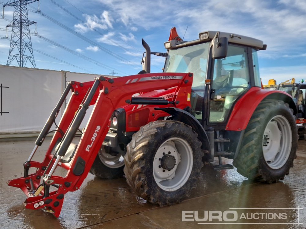 Massey Ferguson 5455 Tractors For Auction: Leeds – 22nd, 23rd, 24th & 25th January 25 @ 8:00am