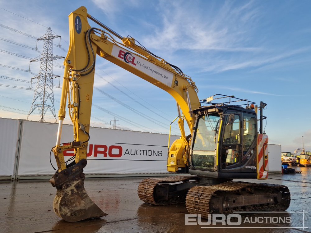 2021 Kobelco SK140SRLC-7 10 Ton+ Excavators For Auction: Leeds – 22nd, 23rd, 24th & 25th January 25 @ 8:00am