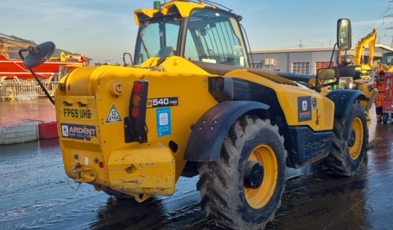 2020 JCB 540-140 Hi Viz Telehandlers For Auction: Leeds – 22nd, 23rd, 24th & 25th January 25 @ 8:00am full