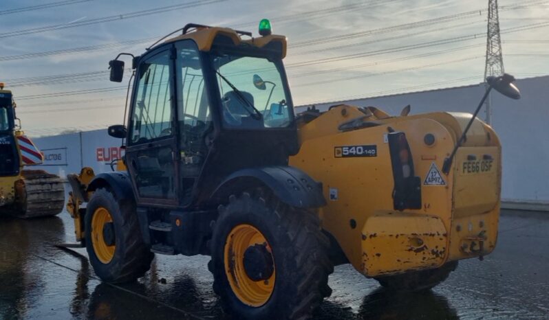 2017 JCB 540-140 Hi Viz Telehandlers For Auction: Leeds – 22nd, 23rd, 24th & 25th January 25 @ 8:00am full