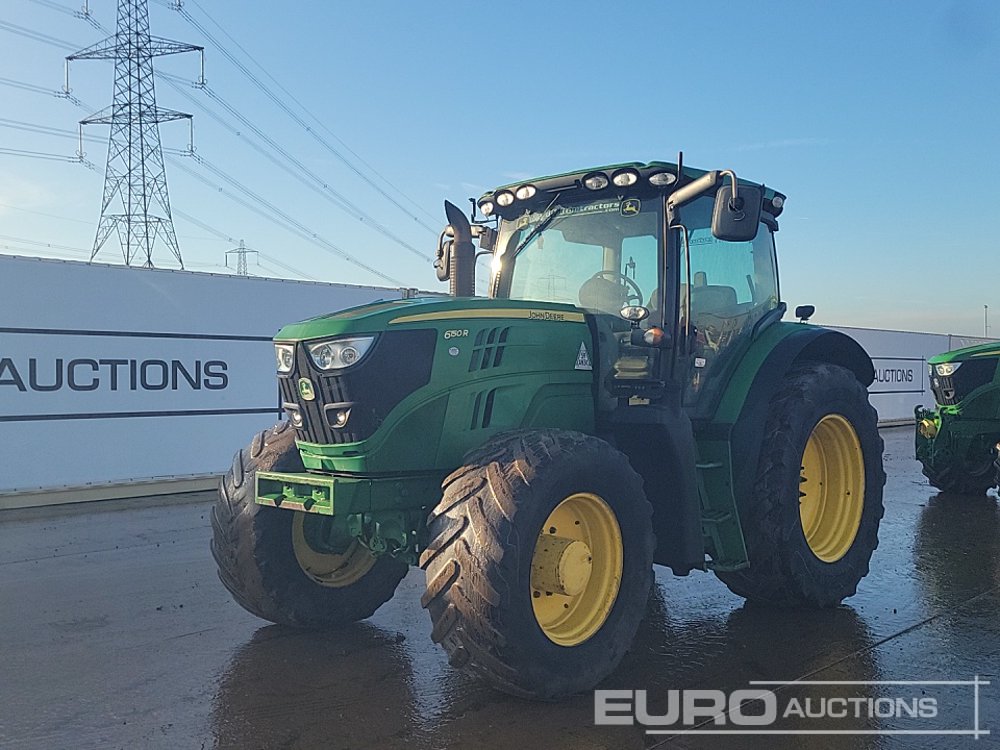 2016 John Deere 6150R Tractors For Auction: Leeds – 22nd, 23rd, 24th & 25th January 25 @ 8:00am