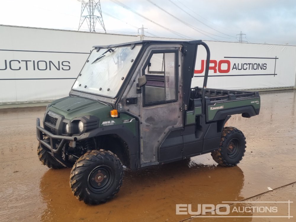 Kawasaki Mule Pro-Dx Utility Vehicles For Auction: Leeds – 22nd, 23rd, 24th & 25th January 25 @ 8:00am