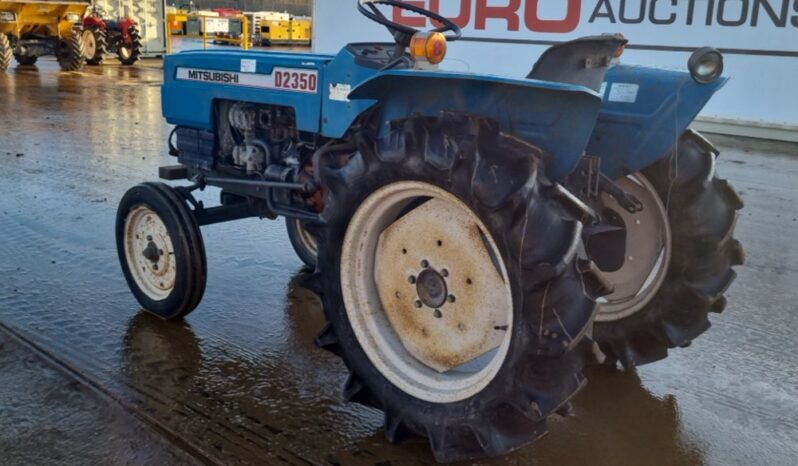 Mitsubishi D2350 Compact Tractors For Auction: Leeds – 22nd, 23rd, 24th & 25th January 25 @ 8:00am full