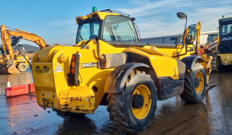 2017 JCB 540-140 Hi Viz Telehandlers For Auction: Leeds – 22nd, 23rd, 24th & 25th January 25 @ 8:00am full