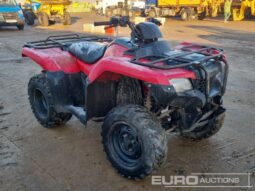 Honda 4WD Petrol Quad Bike ATVs For Auction: Leeds – 22nd, 23rd, 24th & 25th January 25 @ 8:00am full