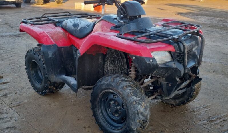 Honda 4WD Petrol Quad Bike ATVs For Auction: Leeds – 22nd, 23rd, 24th & 25th January 25 @ 8:00am full