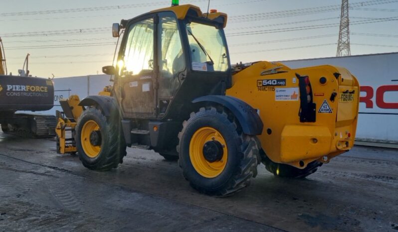 2019 JCB 540-140 Hi Viz Telehandlers For Auction: Leeds – 22nd, 23rd, 24th & 25th January 25 @ 8:00am full