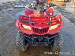 2012 Suzuki Kingquad ATVs For Auction: Leeds – 22nd, 23rd, 24th & 25th January 25 @ 8:00am full