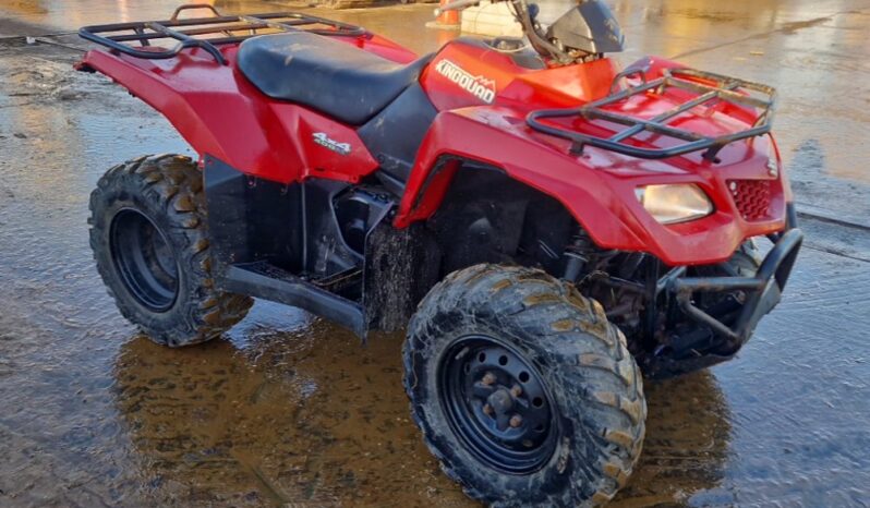 2012 Suzuki Kingquad ATVs For Auction: Leeds – 22nd, 23rd, 24th & 25th January 25 @ 8:00am full