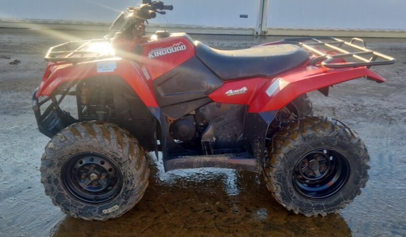 2012 Suzuki Kingquad ATVs For Auction: Leeds – 22nd, 23rd, 24th & 25th January 25 @ 8:00am full