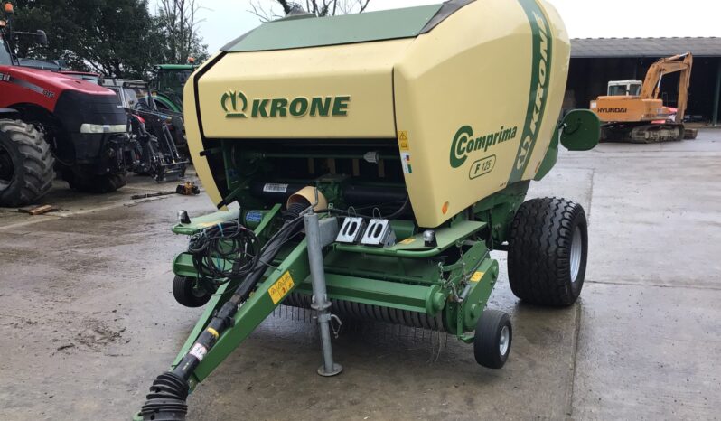 KRONE COMPRIMA F125 ROUND BALER full