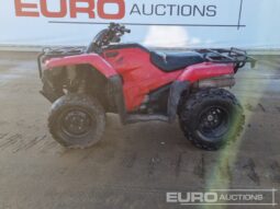 Honda 4WD Petrol Quad Bike ATVs For Auction: Leeds – 22nd, 23rd, 24th & 25th January 25 @ 8:00am full