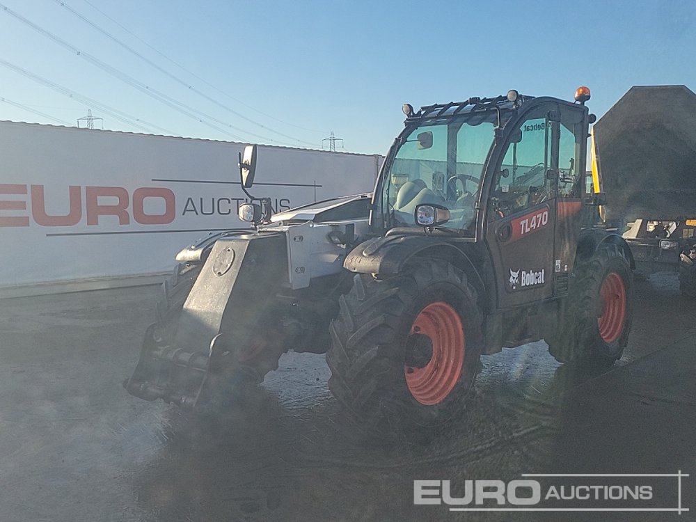 2016 Bobcat TL470XHF Telehandlers For Auction: Leeds – 22nd, 23rd, 24th & 25th January 25 @ 8:00am