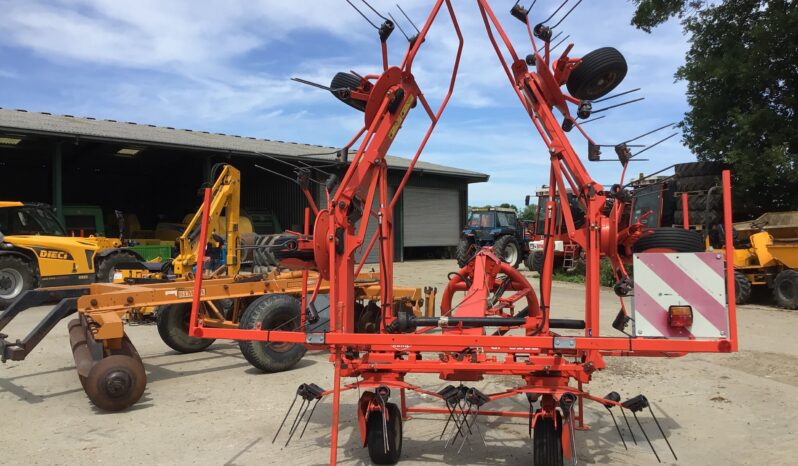 KUHN GF6502 6 ROTOR TEDDER full