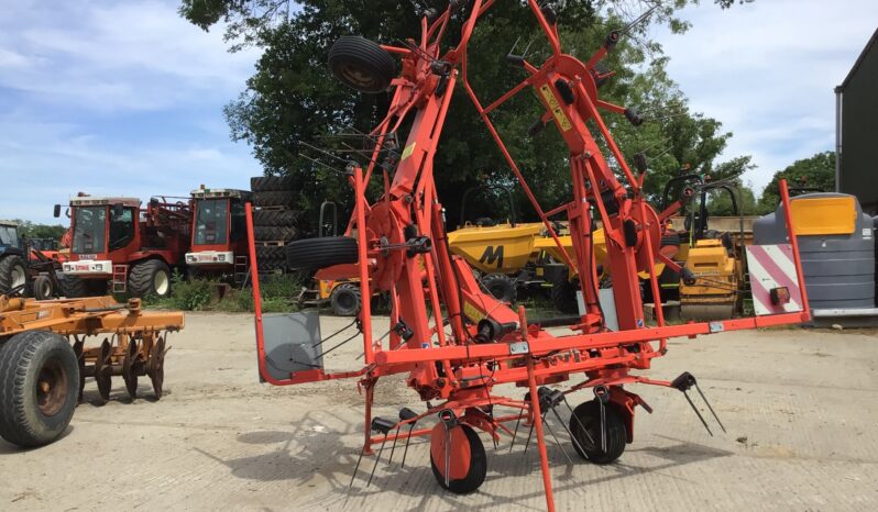 KUHN GF6502 6 ROTOR TEDDER full