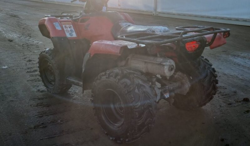 Honda 4WD Petrol Quad Bike ATVs For Auction: Leeds – 22nd, 23rd, 24th & 25th January 25 @ 8:00am full