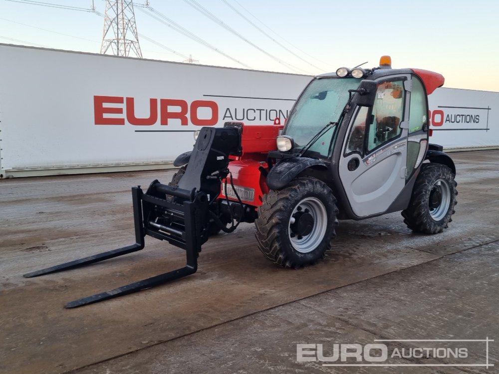 2017 Manitou MLT625-75H Telehandlers For Auction: Leeds – 22nd, 23rd, 24th & 25th January 25 @ 8:00am