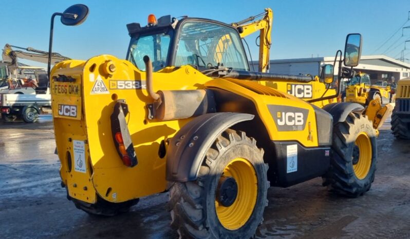 2016 JCB 533-105 Telehandlers For Auction: Leeds – 22nd, 23rd, 24th & 25th January 25 @ 8:00am full