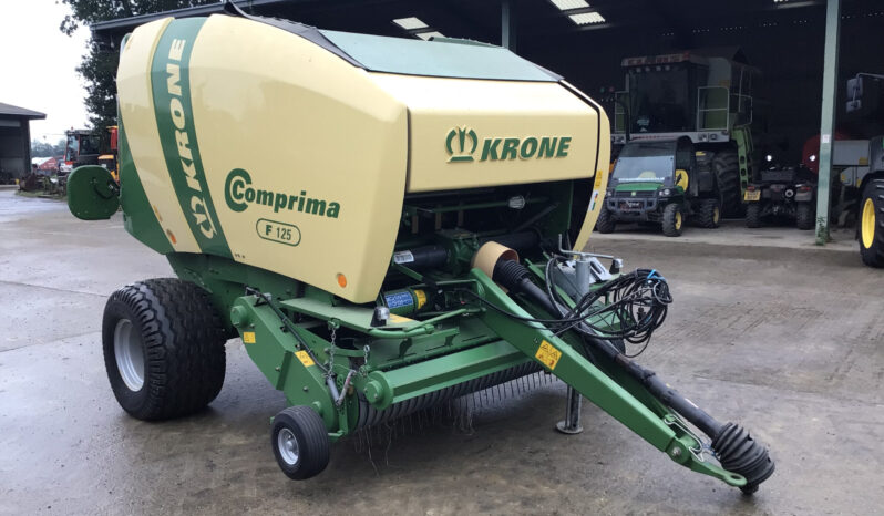 KRONE COMPRIMA F125 ROUND BALER full