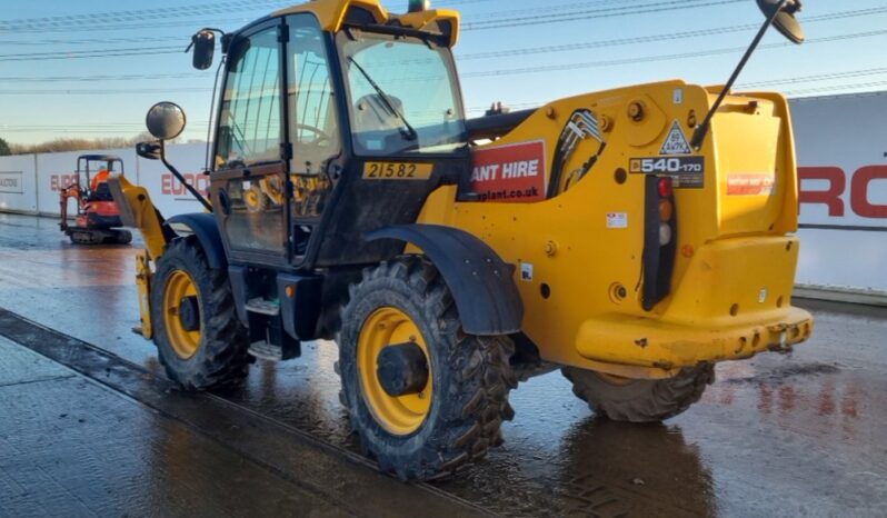 2019 JCB 540-170 Telehandlers For Auction: Leeds – 22nd, 23rd, 24th & 25th January 25 @ 8:00am full