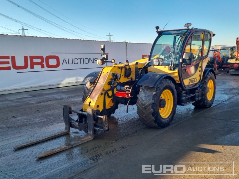 2016 Deici 40.7 Telehandlers For Auction: Leeds – 22nd, 23rd, 24th & 25th January 25 @ 8:00am