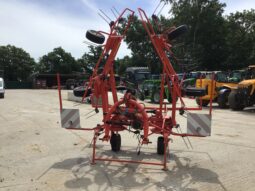 KUHN GF6502 6 ROTOR TEDDER full