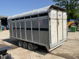 GRAHAM EDWARD DM14T LIVE STOCK TRAILER full