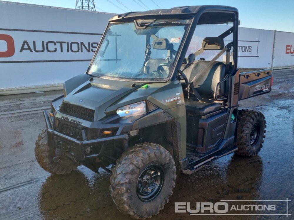 Polaris Ranger Utility Vehicles For Auction: Leeds – 22nd, 23rd, 24th & 25th January 25 @ 8:00am