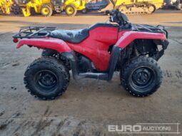 Honda 4WD Petrol Quad Bike ATVs For Auction: Leeds – 22nd, 23rd, 24th & 25th January 25 @ 8:00am full