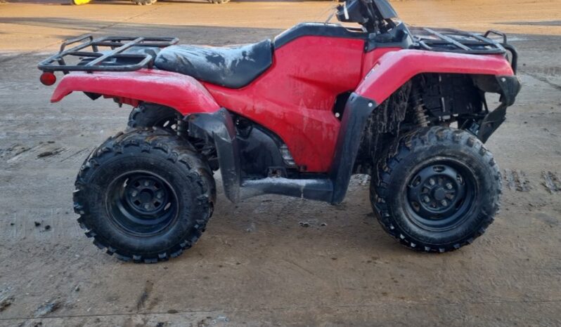 Honda 4WD Petrol Quad Bike ATVs For Auction: Leeds – 22nd, 23rd, 24th & 25th January 25 @ 8:00am full