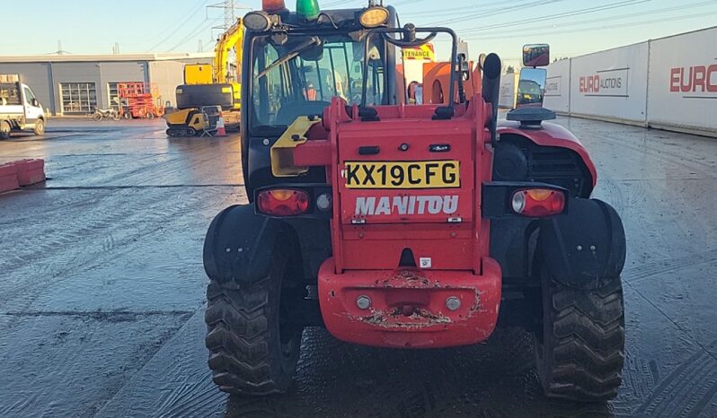 2019 Manitou MT625H Telehandlers For Auction: Leeds – 22nd, 23rd, 24th & 25th January 25 @ 8:00am full