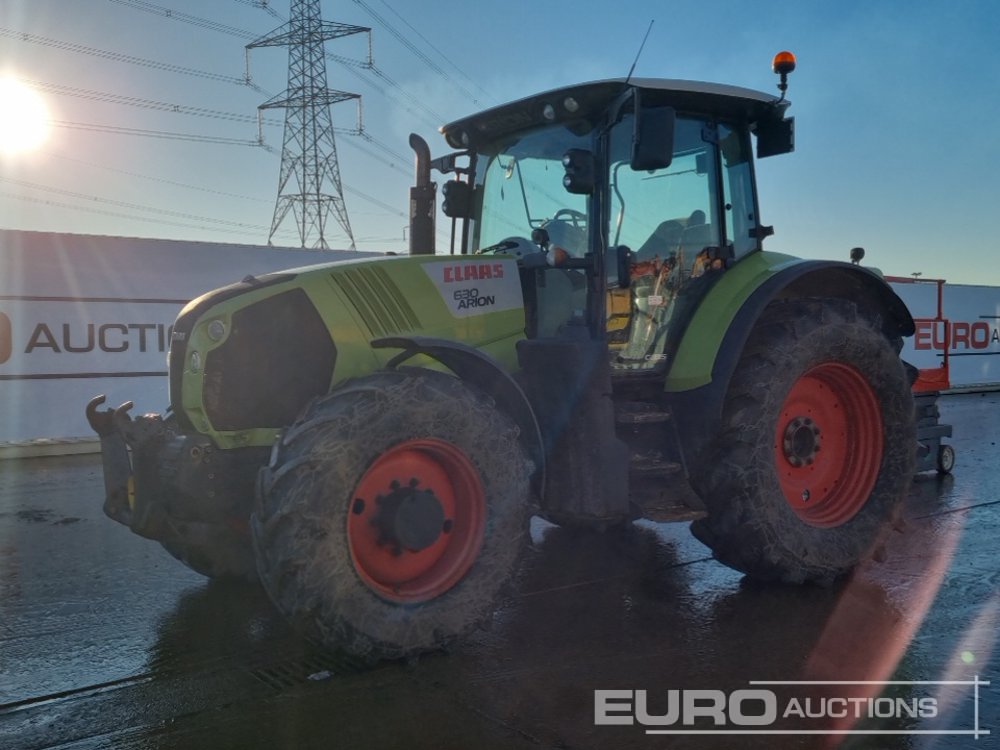 2013 Claas Arion 630 Tractors For Auction: Leeds – 22nd, 23rd, 24th & 25th January 25 @ 8:00am