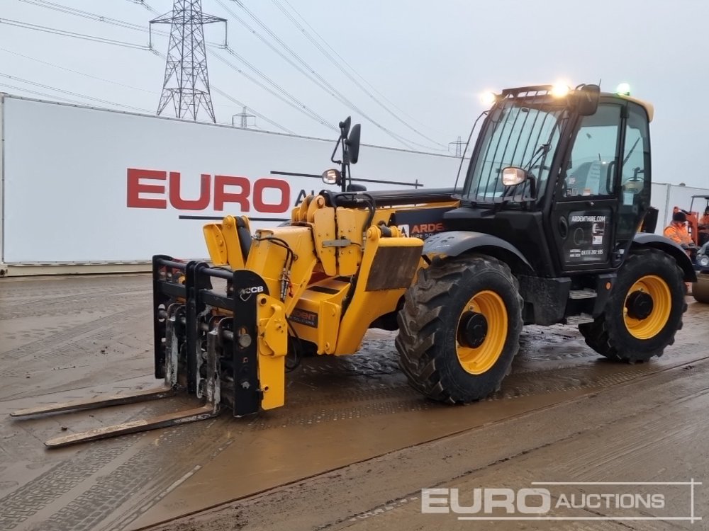 2018 JCB 540-180 Hi Viz Telehandlers For Auction: Leeds – 22nd, 23rd, 24th & 25th January 25 @ 8:00am