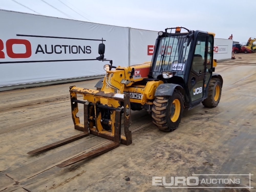 2019 JCB 525-60 Hi Viz Telehandlers For Auction: Leeds – 22nd, 23rd, 24th & 25th January 25 @ 8:00am