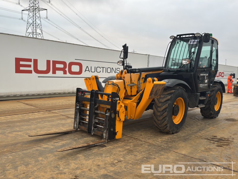 2018 JCB 535-125 Hi Viz Telehandlers For Auction: Leeds – 22nd, 23rd, 24th & 25th January 25 @ 8:00am