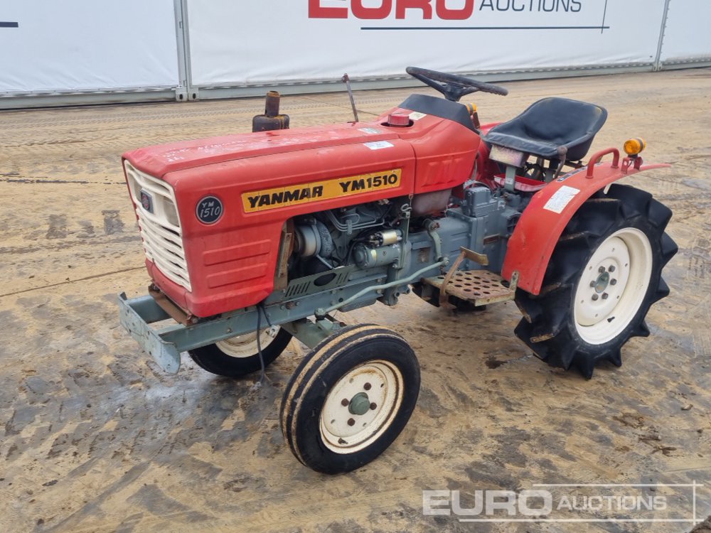 Yanmar YM1510 Compact Tractors For Auction: Leeds – 22nd, 23rd, 24th & 25th January 25 @ 8:00am